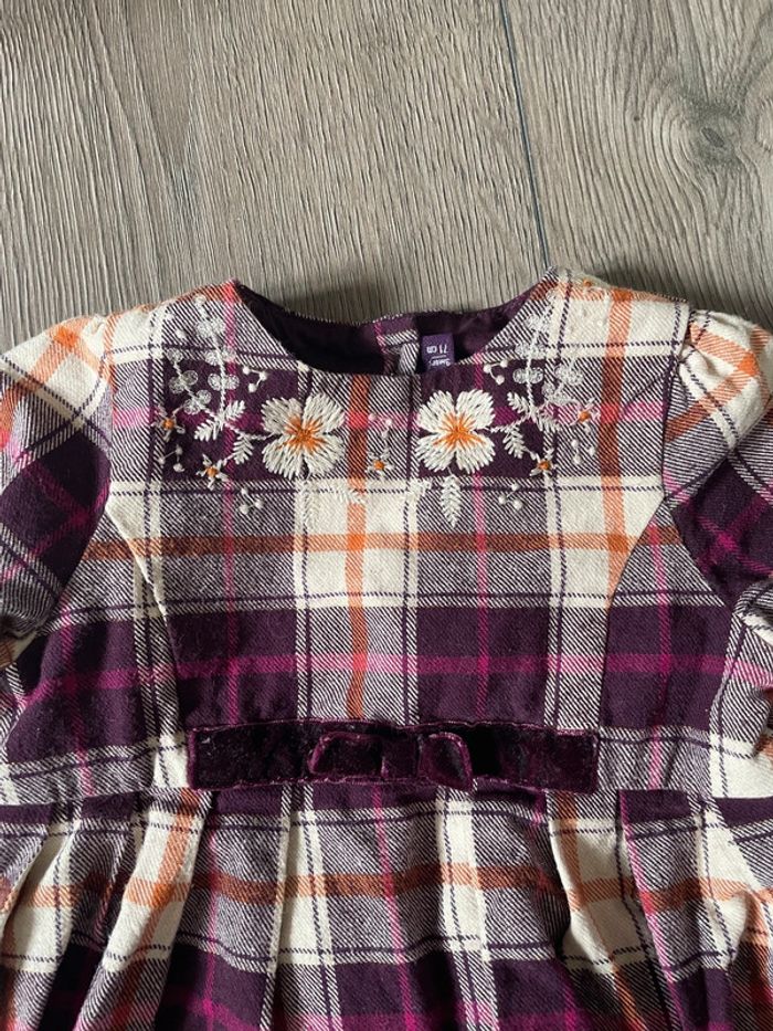 Robe carreaux sergent major 9 mois - photo numéro 2