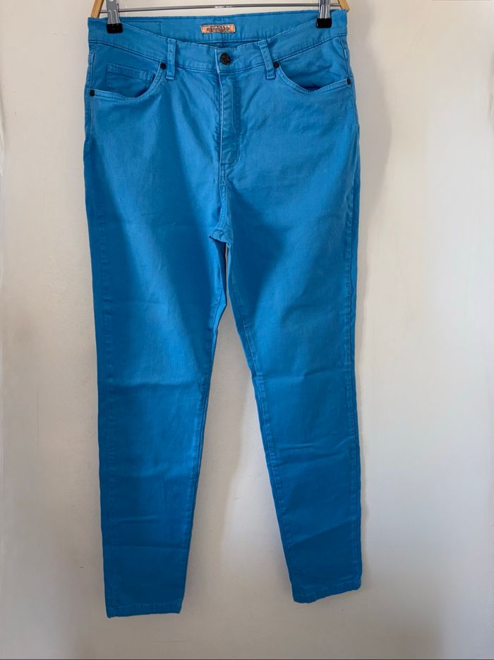 Jean bleu femme taille 44 LCDN en très bon état - photo numéro 7