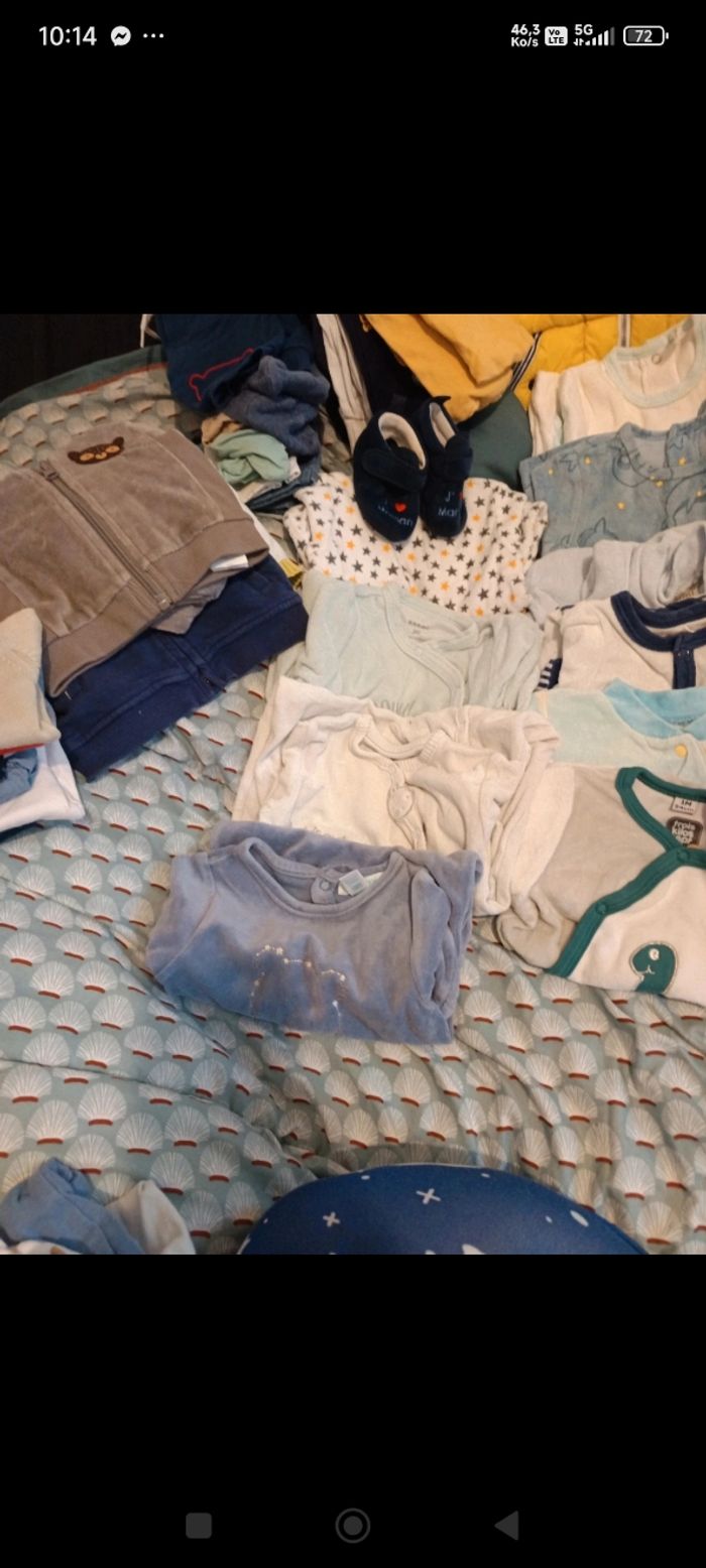 Lot vêtements garçon 1 3 mois - photo numéro 4