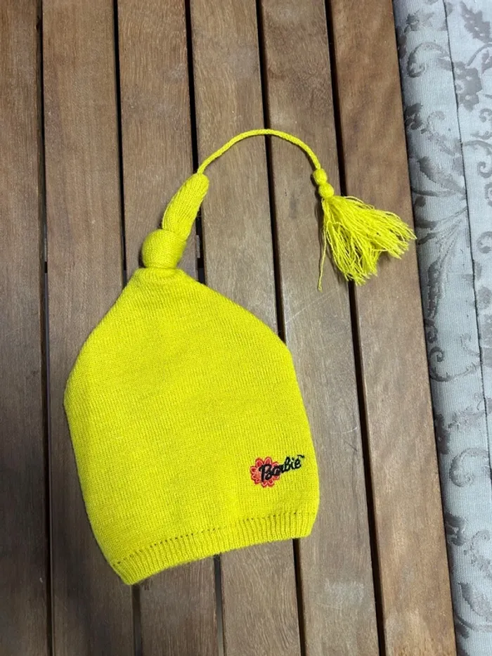 Bonnet fille Barbie 3-5 ans neuf - photo numéro 4