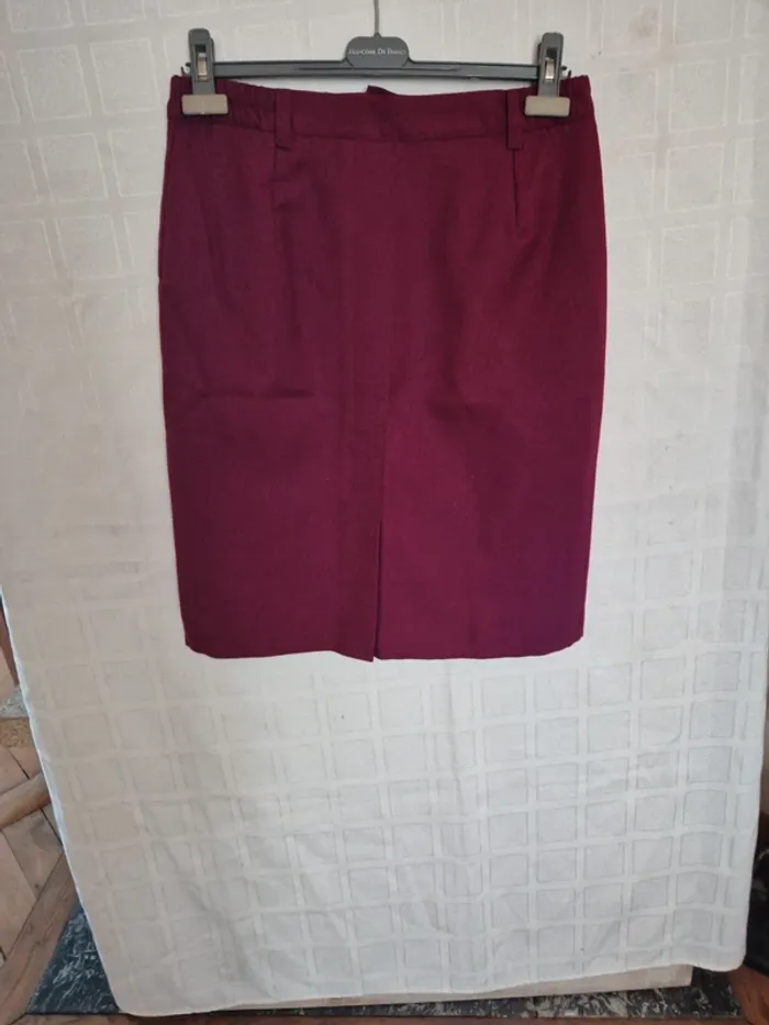 jupe droite taille 40