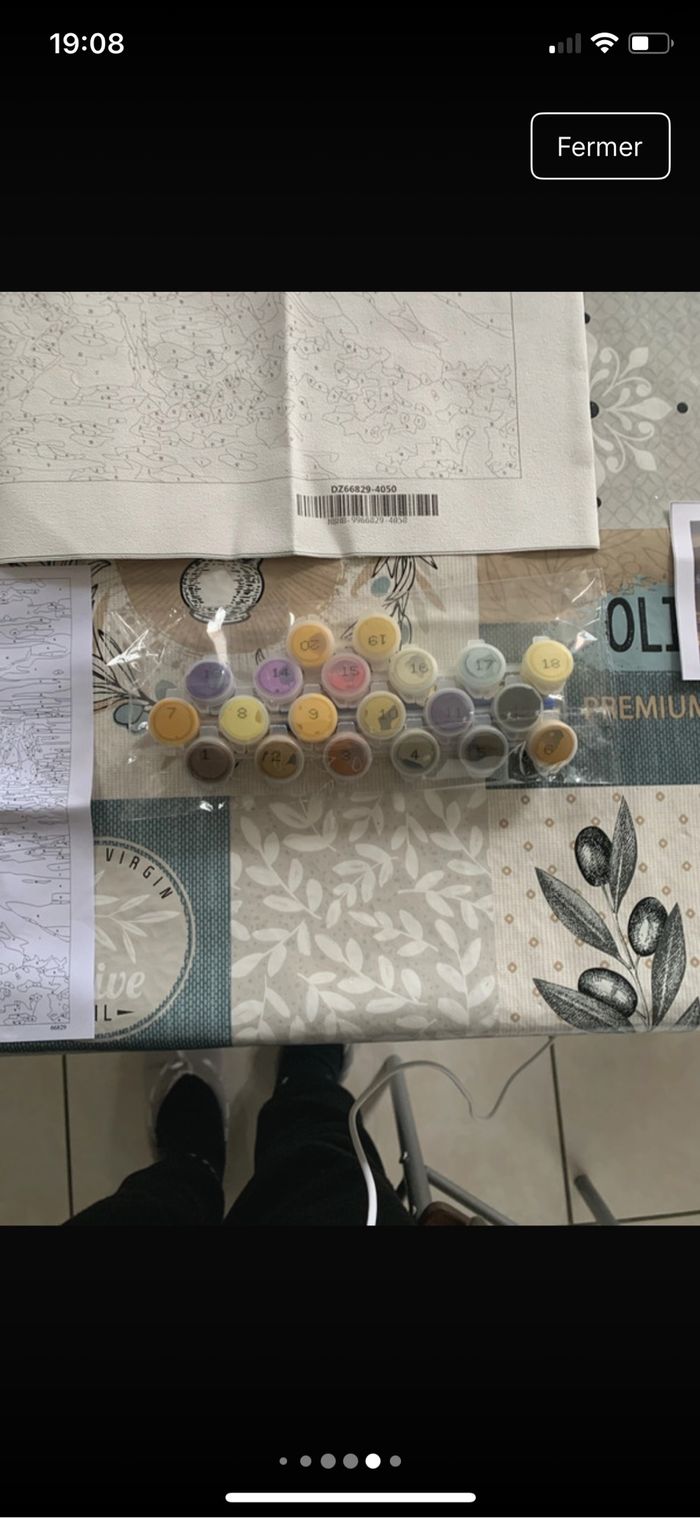 Kit complet de peinture par numéro - Neuf - photo numéro 7
