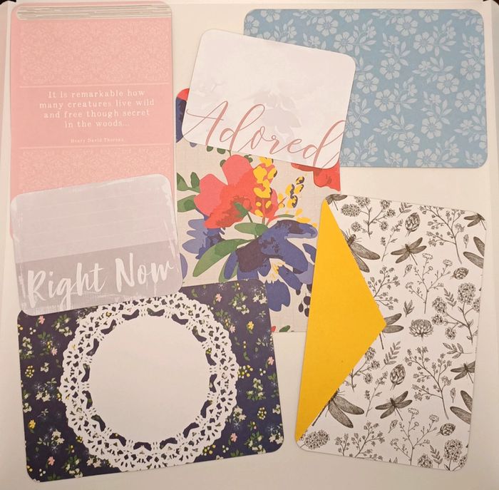 Scrapbooking die cuts cartes project life - photo numéro 9