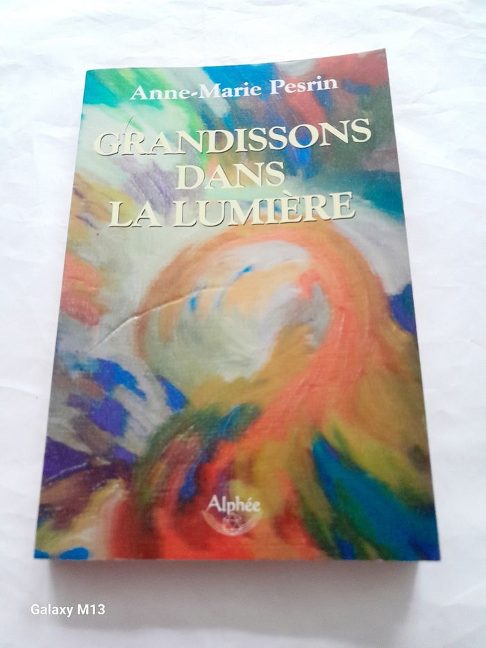 Grandissons dans la lumière Anne Marie Pesrin