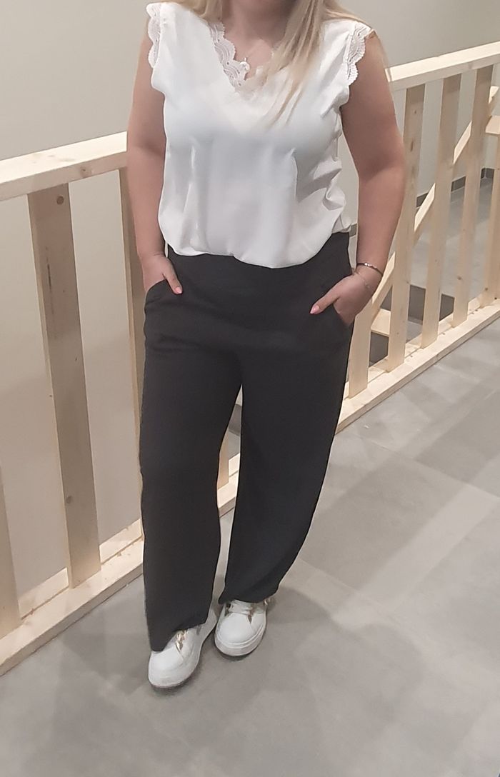 Superbe pantalon fluide gris JDY 🖤 - photo numéro 8