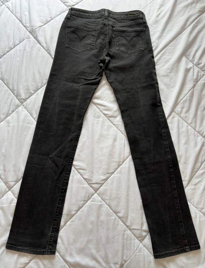 Jean Levi’s slight curve mid rise taille basse gris anthracite noir droit straight taille M/38 - photo numéro 9