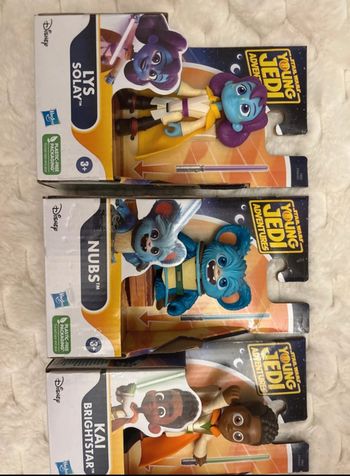 Lot de 3 figurines Young Jedi