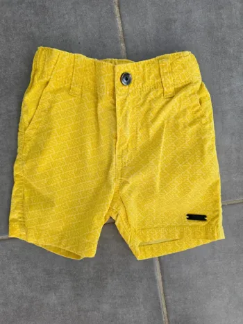 Short jaune Boss