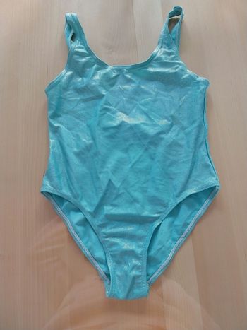Maillot bleu paillettes