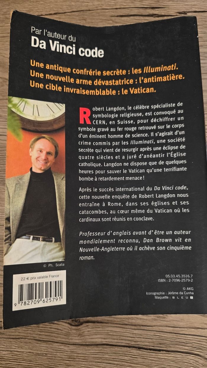 Lot 4 livres dan brown - photo numéro 5