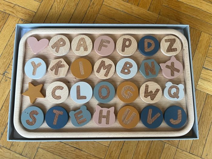 Alphabet en bois Liewood