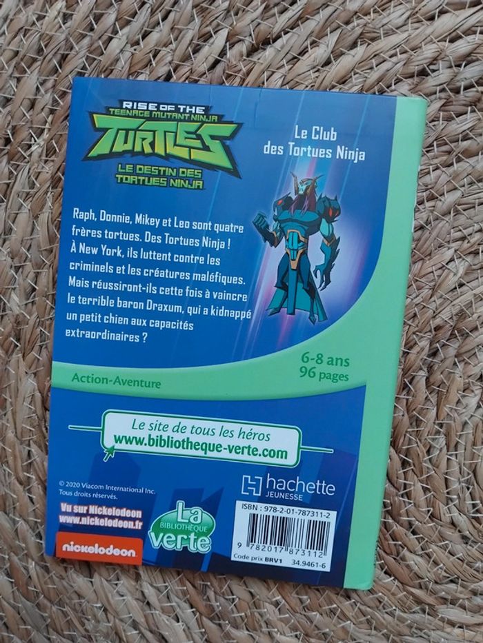 Livre le destin des tortues ninja, hachette - photo numéro 2