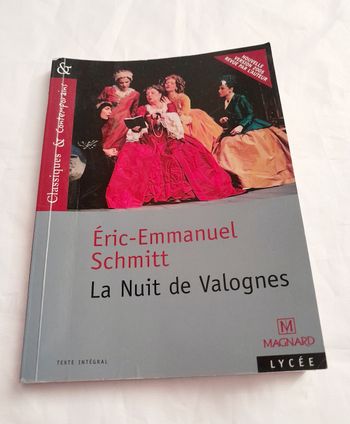 La nuit de Valognes Eric Emmanuel Schmitt