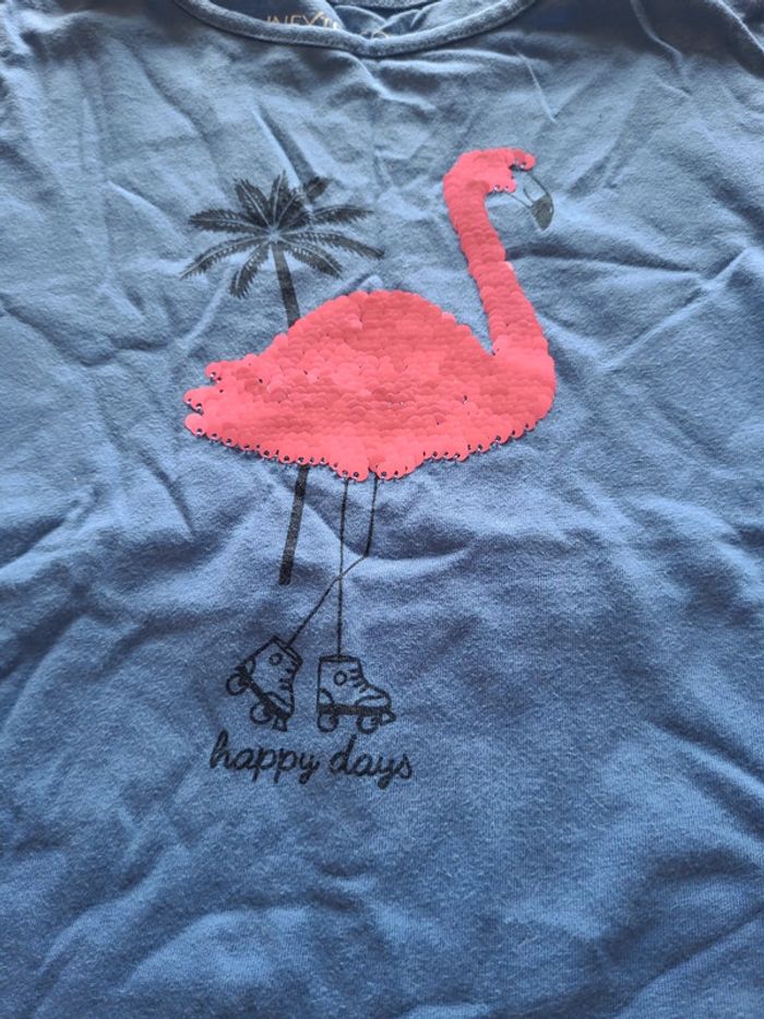 Tee-shirt manches courtes fille In Extenso ** - photo numéro 3