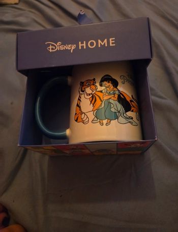 Mug Jasmine & Rajah – Disney Home – Neuf en boîte