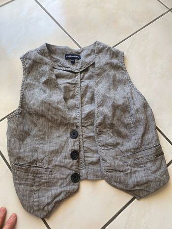 Gilet pour garçon, taille huit ans