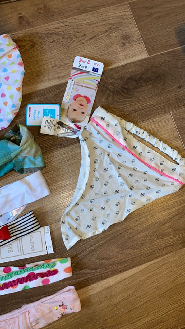 Lot de bandeau bébé fille orchestra - photo numéro 4