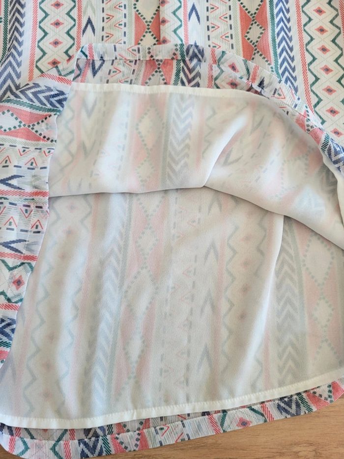 Robe sans manches à motifs rose écru bleu Lpb Taille M ou 38 - photo numéro 11