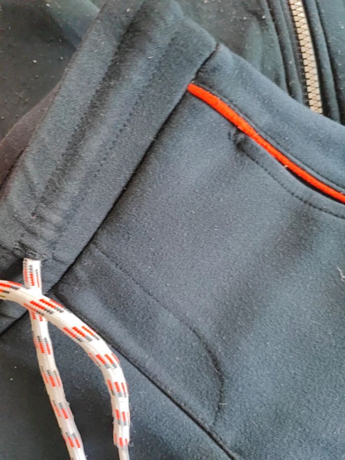 Ensemble jogging bleu orange 3ans - photo numéro 4