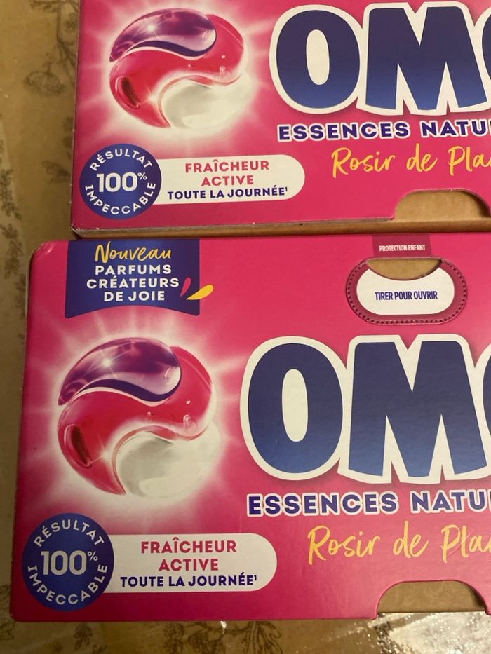 Lot de 2 boites omo - photo numéro 2