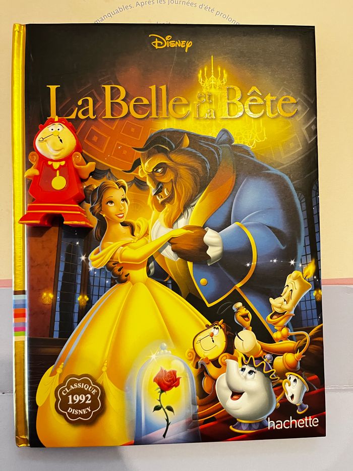 Livre collector Disney, la belle et la bête, inclus la figurine - photo numéro 2