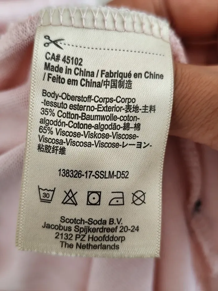 Beau débardeur Scotch & Soda modèle classique of 77 taille 40 - photo numéro 8