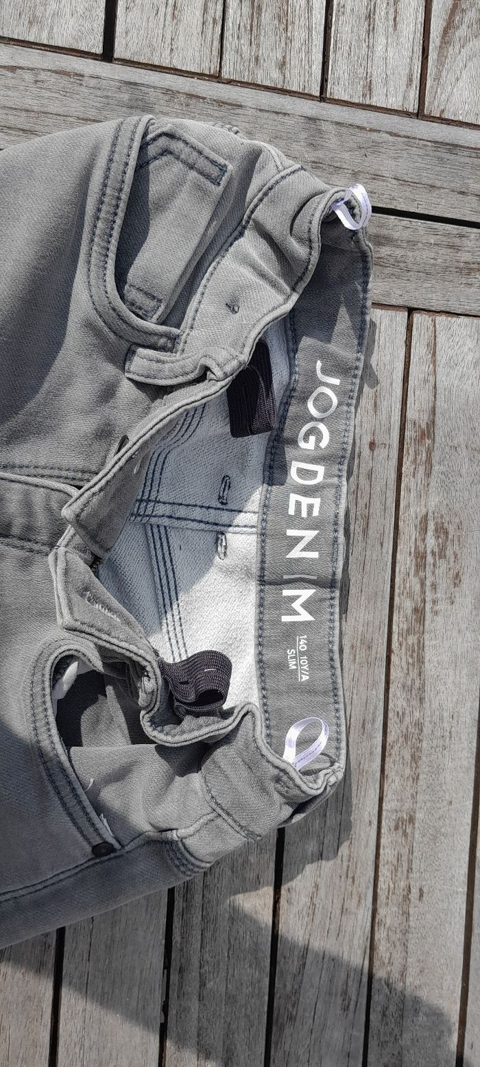Jeans jogging denim 10 ans - photo numéro 4