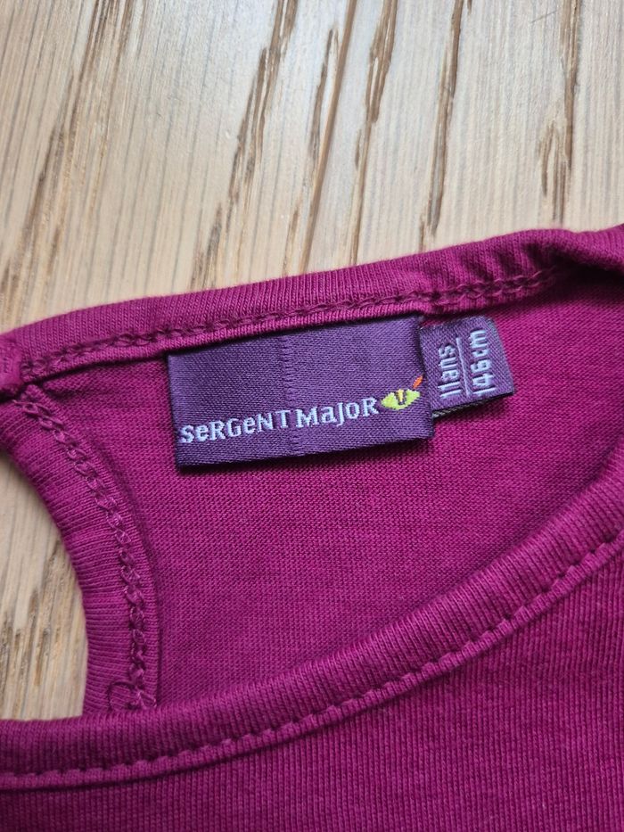 Tshirt 11 ans Sergent Major, TBE 🌸 - photo numéro 3