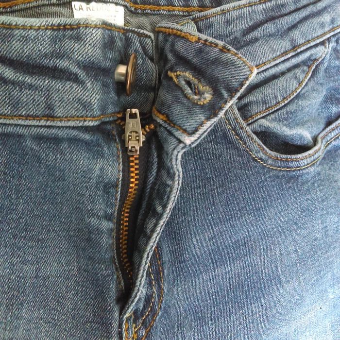 Pantacourt jean femme T40 -La Redoute - photo numéro 8
