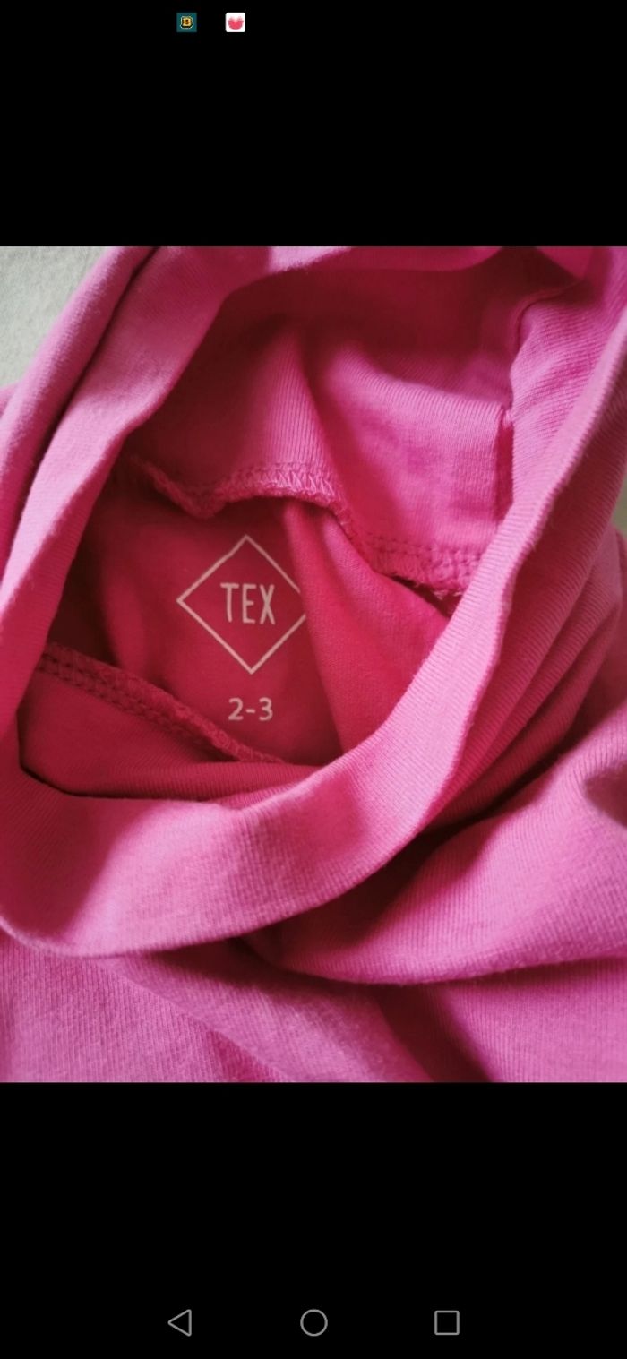 T-shirts à col ML 2-3ans - photo numéro 2