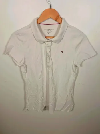 C14 polo blanc Tommy Hilfiger M