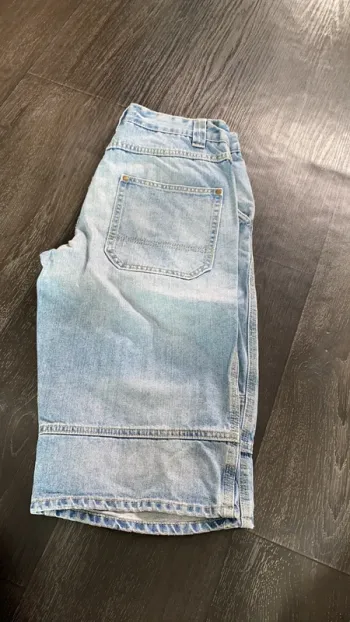Short en jeans