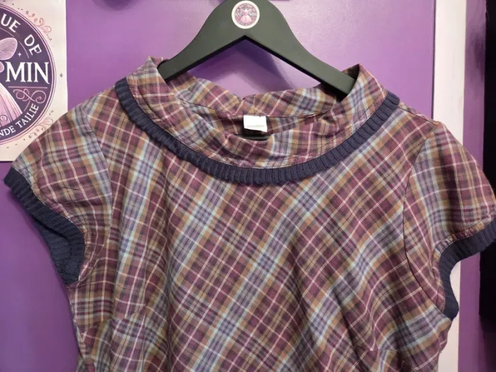 Blouse manches courtes T42 Camaïeu - photo numéro 2