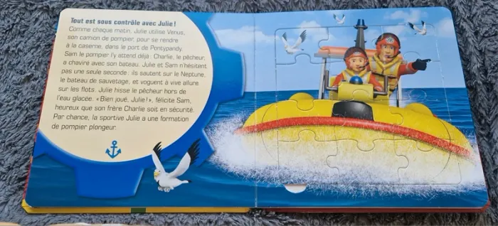 Livre puzzle sam - photo numéro 2