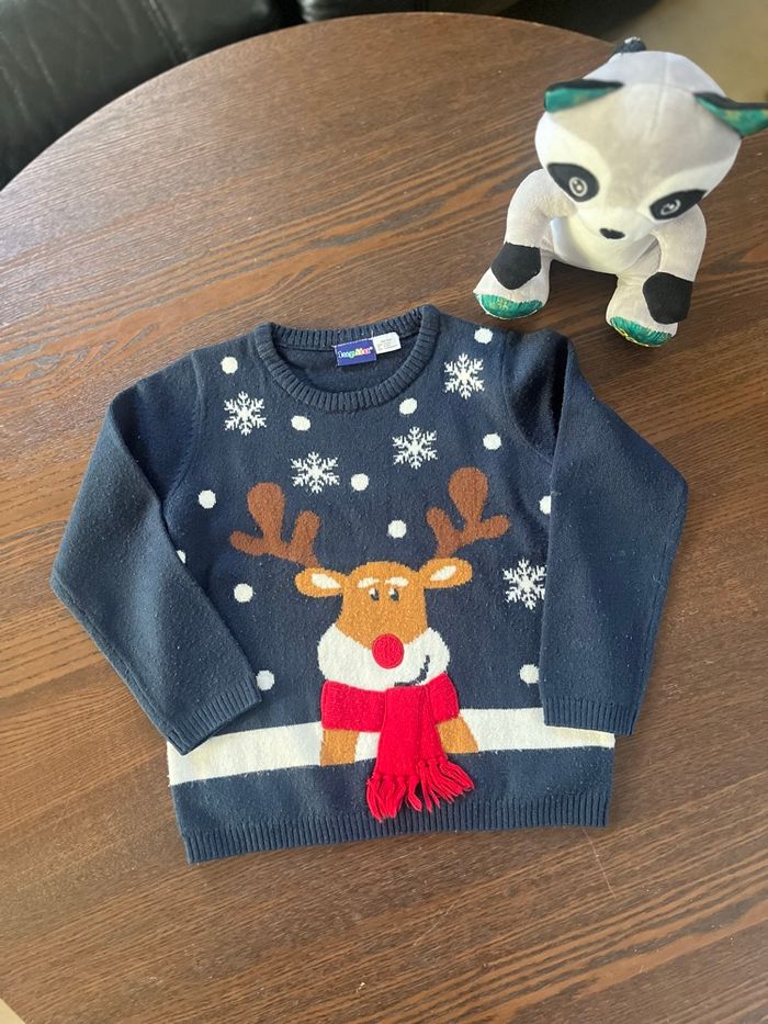 Pull Noël garçon  3-4 ans