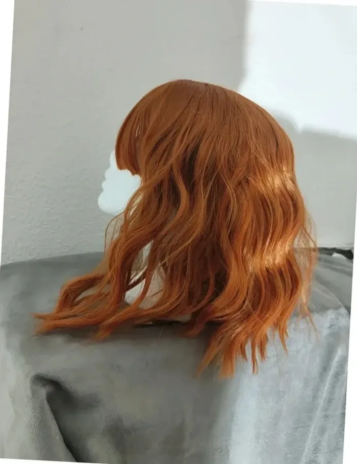Perruque Naturelle Rousse Glamour Tendance - photo numéro 14