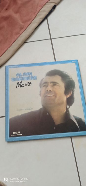 Coffret disques 33 t alain barriere