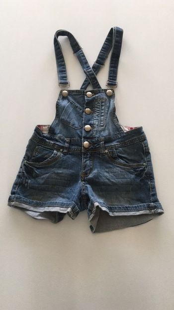 Salopette en jean avec taches femme XS