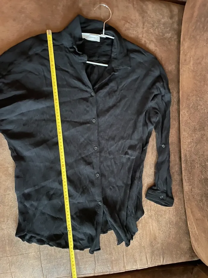 Chemise effet froissé promod taille 44 - photo numéro 7