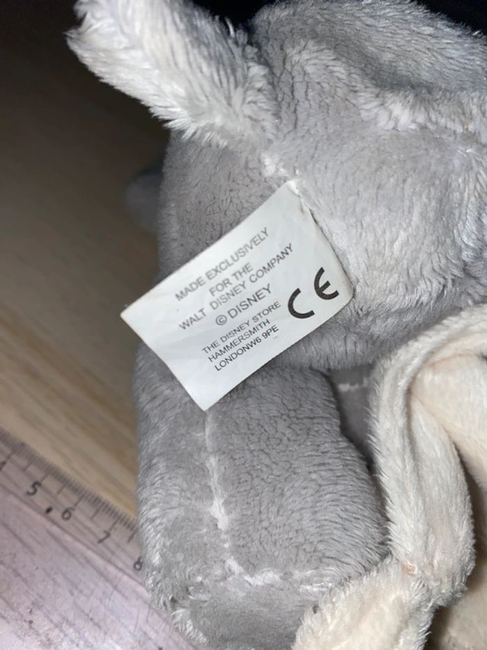 Peluche Disney store doudou dumbo éléphant volant flying baby bébé - photo numéro 9