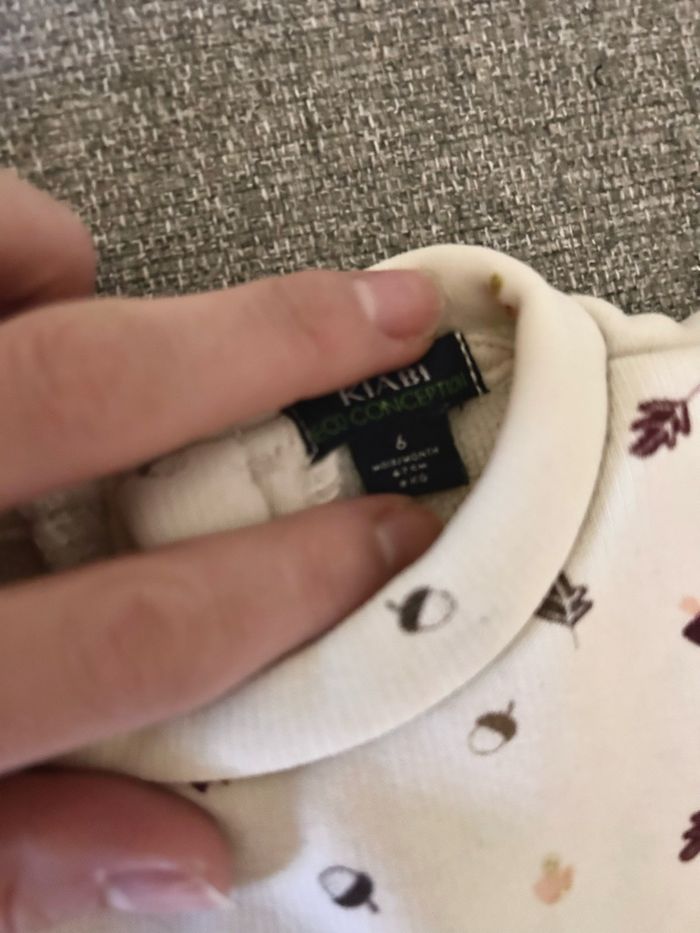 🐨 Joli Sweat « Hello » Kiabi - Taille 6 Mois (Mixte) TBE - photo numéro 4