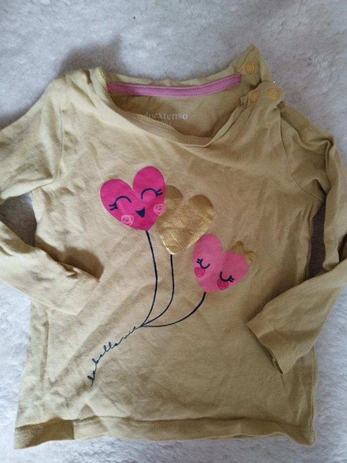 Tee shirt manche longue 12 mois