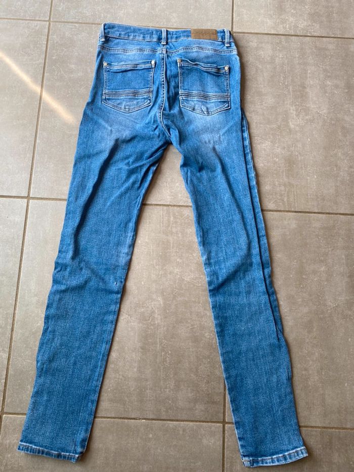Jeans slim taille haute voodoo - photo numéro 5