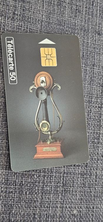 Carte téléphonique vintage