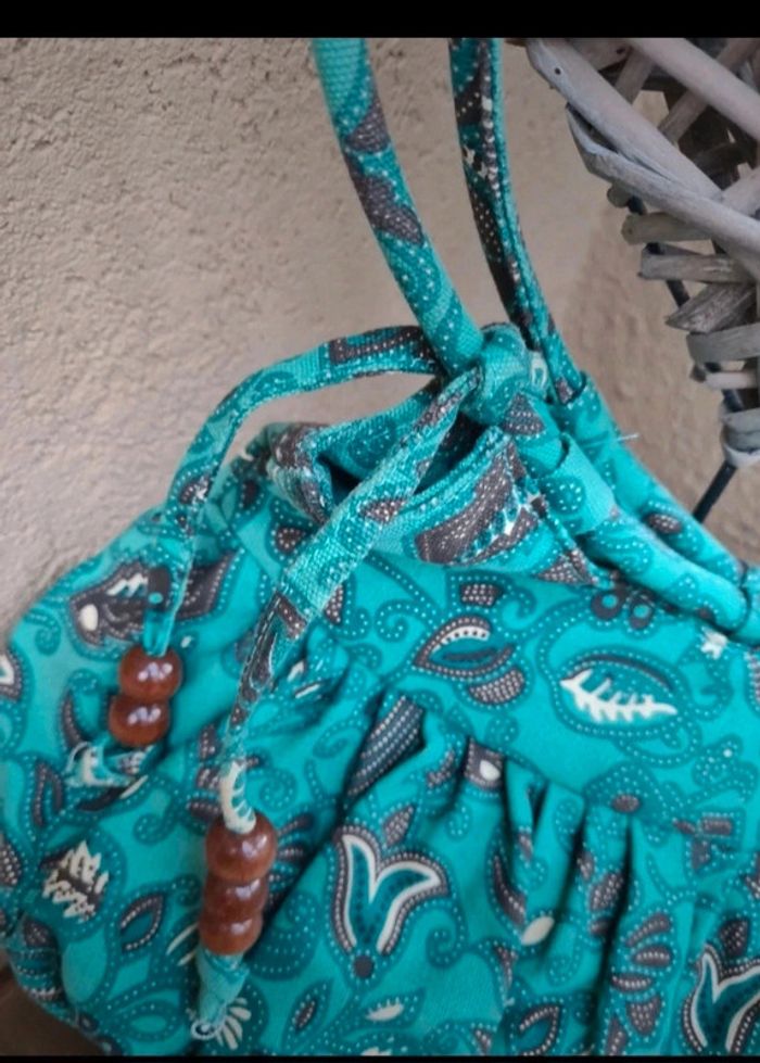 Sac d'été turquoise - photo numéro 2