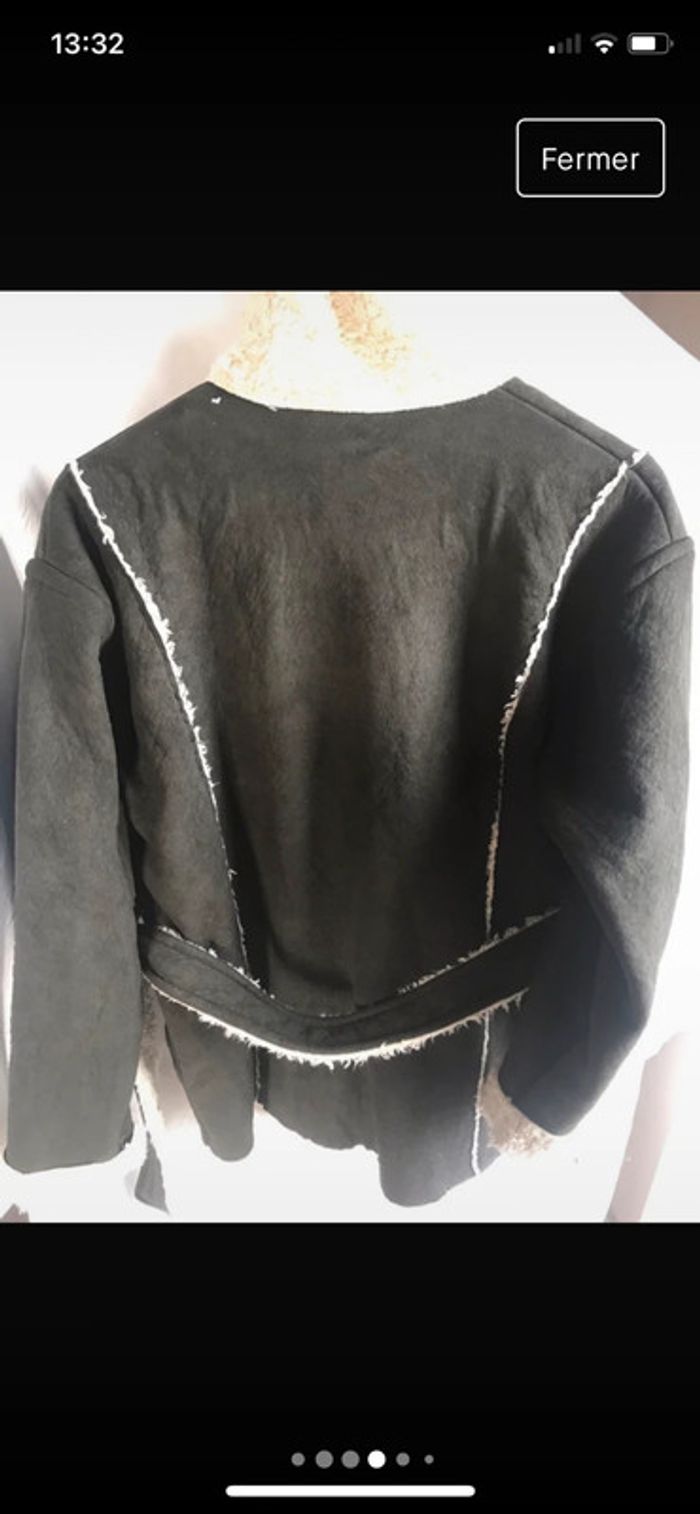 #manteau court #veste #polaire #J.MOURA #taille4 - photo numéro 4