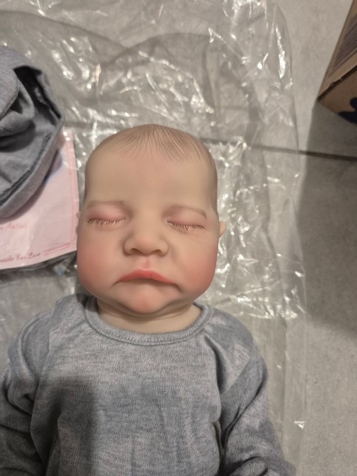 Poupée de garçon bébé réaliste Reborn Neuf - photo numéro 7