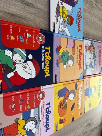 Lot de 7livres t’choupi