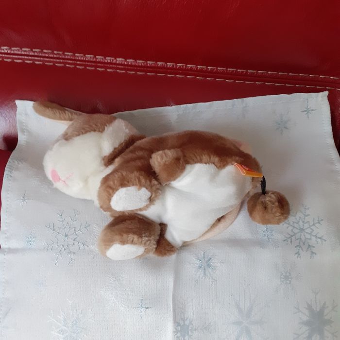 Peluche Lapinou = Petit sac zippé - photo numéro 7