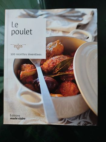 Livre de cuisine Le poulet